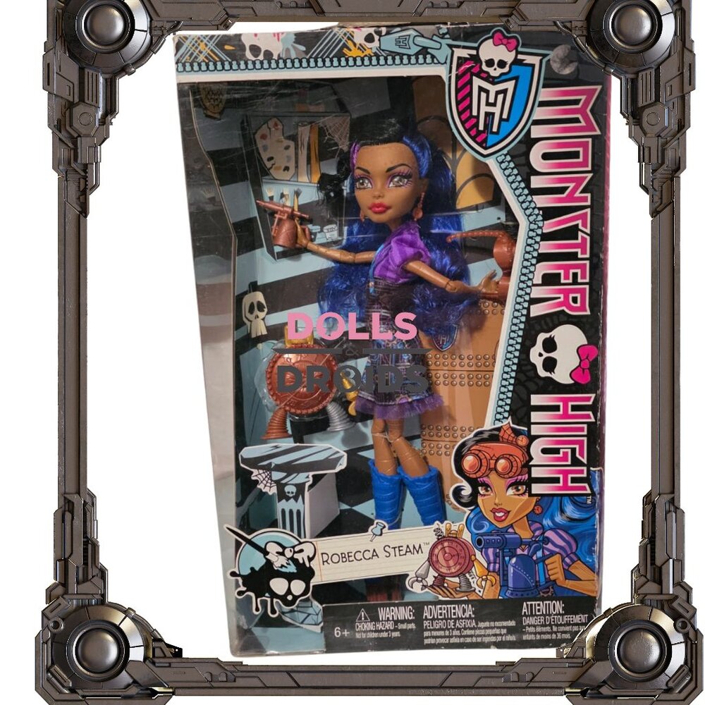 Monster High 2013 Robecca Steam Art Class Doll Rare Mattel NRFB